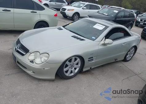 2003 Mercedes-Benz Sl 500 z USA, uszkodzony, nr VIN WDBSK75FX3F010947